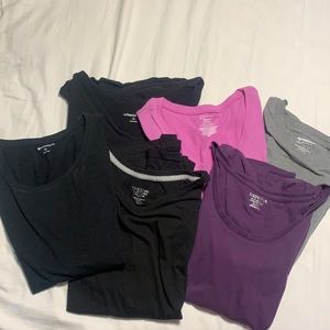 Lot of 6 plain T-Shirts
